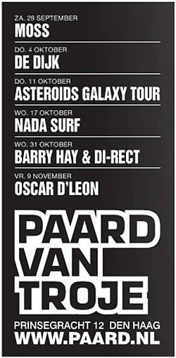Barry Hay Flying V formation show announcement October 31, 2012 Paard - Den Haag Metro newspaper